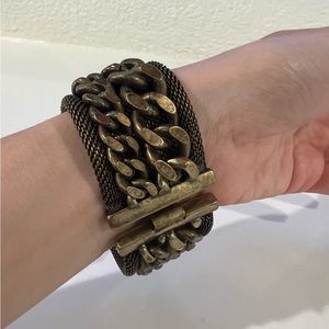 J. Crew Chain Mesh Bracelet